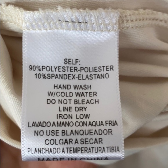 Soft Ivory Blouse Listicle Small - Picture 5 of 5